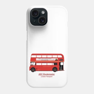 London Double Decker Bus Phone Case