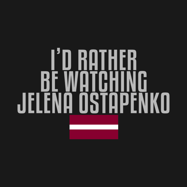 I'd rather be watching Jelena Ostapenko by mapreduce