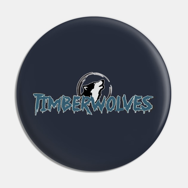 Minnesota Timberwolves personal design Pin by BossGriffin