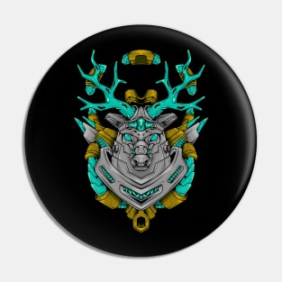 Deer Mecha Pin