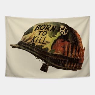 Retro Vintage Full Metal Jacket Tapestry