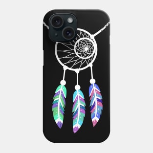 Feather necklace Phone Case