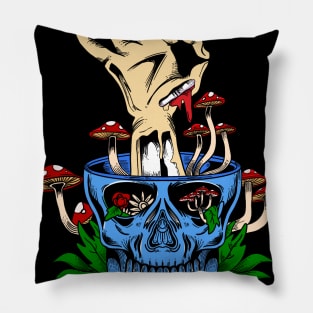 moldy skull but that's okay Pillow