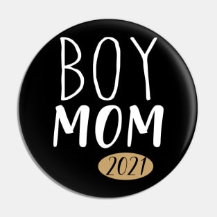 Mom of a Boy 2021 Pin