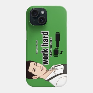 Dream big, work hard, stay focused. Phone Case