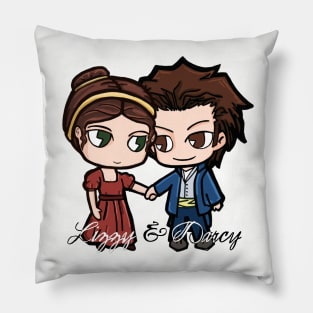 Lizzy & Darcy In Love Pillow