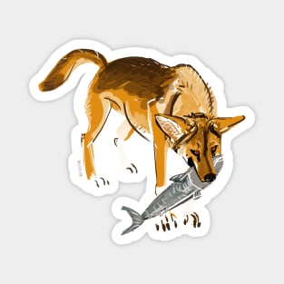 Fraser Island Dingo Magnet