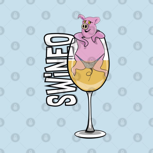 SWINEO in a Glass by ByersArtLab