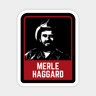 Merle haggard ~~~ retro Magnet