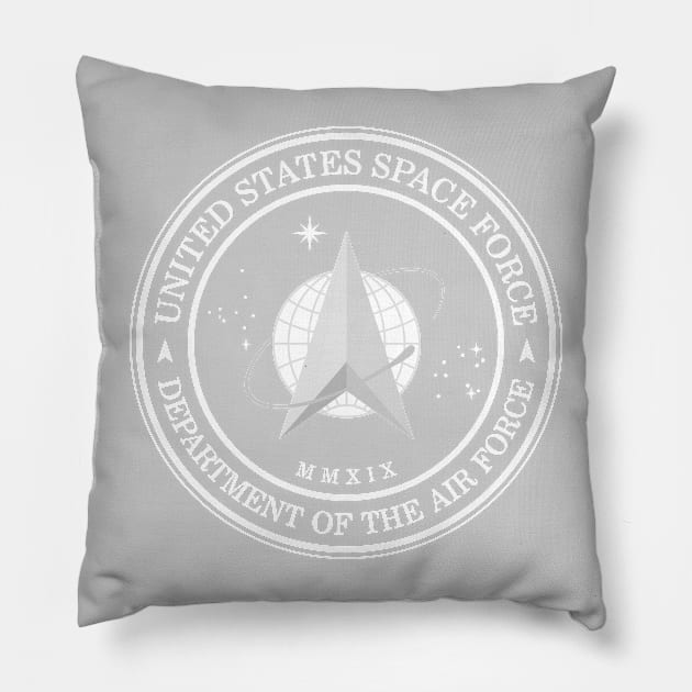 SPACE FORCE - Ghost [CIA-TP] Pillow by CIA