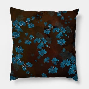 Cherry Flower 7 (spring floral pattern) Pillow
