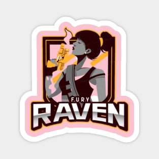 pubg fury raven Magnet