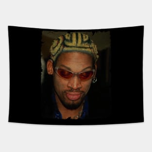 Dennis Rodman New Hair Tapestry