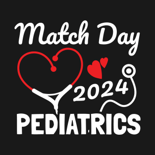 Match Day 2024 Pediatrics Resident Residency Men Women T-Shirt