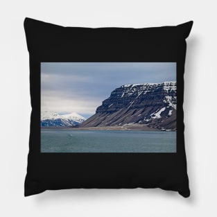 Templet Mountain Arctic Svalbard Pillow