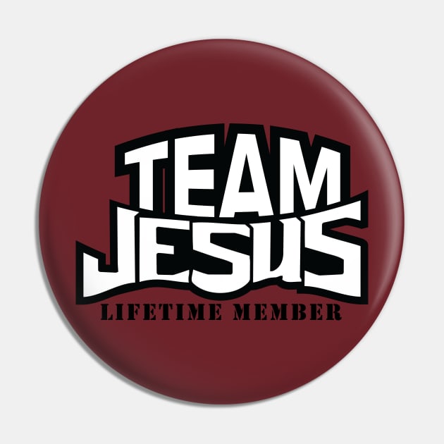 TEAM JESUS Pin by Litho