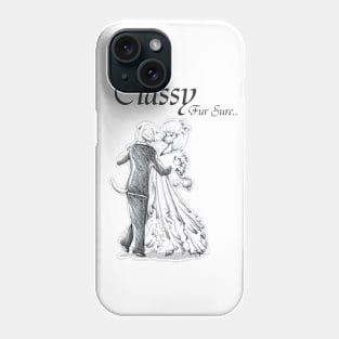 Fancy poodles dance gift Phone Case