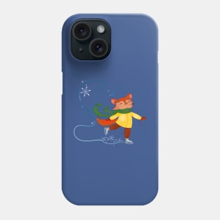 Fox and Snow Phone Case