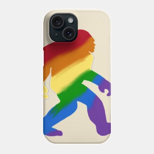 Rainbow Bigfoot Phone Case