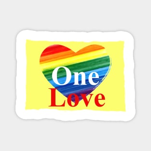 One Love 2022 Magnet