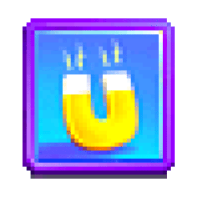 Yellow Magnet Sprite by SpriteGuy95