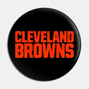 RETRO CLEVELAND BROWNS Pin