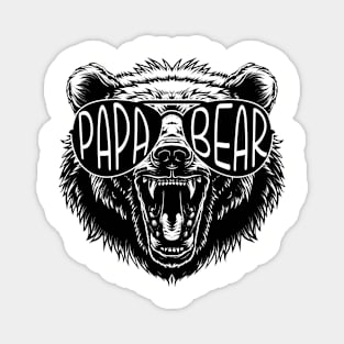 Papa bear sunglasses Magnet