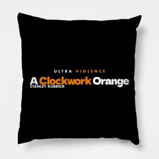 Clockwork Orange Pillow