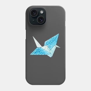 Watercolor Paper Crane Phone Case