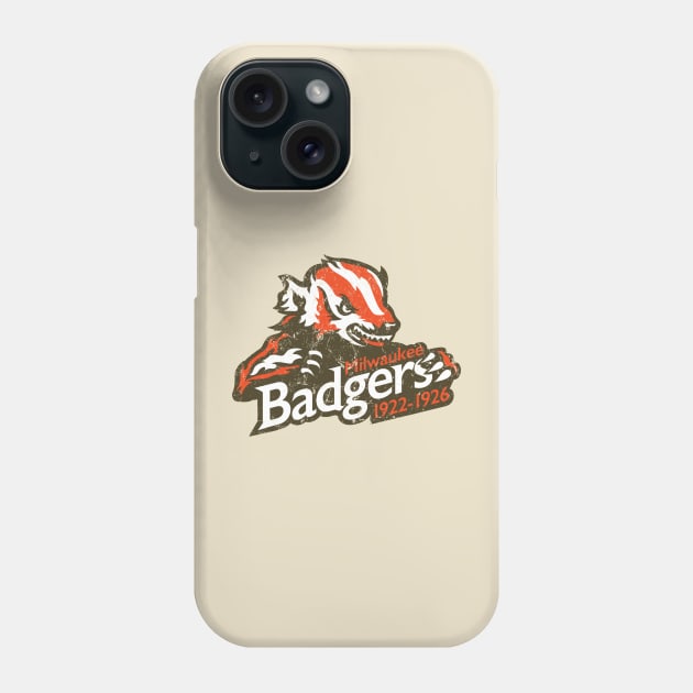 Milwaukee Badgers Football Phone Case by MindsparkCreative