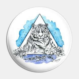 Black tiger Pin