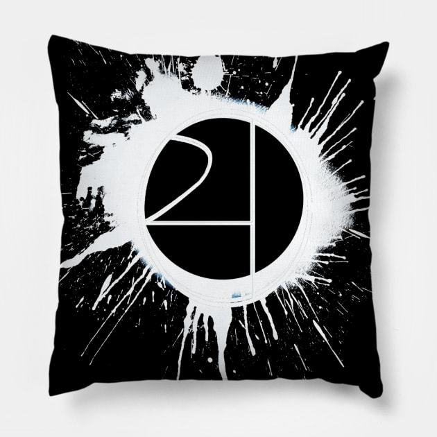 420 Clear Stoner Symbol Pillow by StonerSymbol