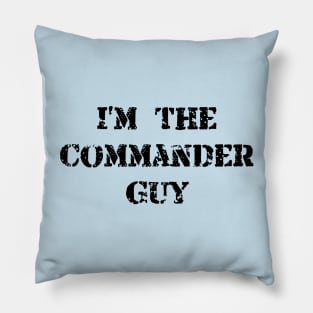 Commander Guy Pillow