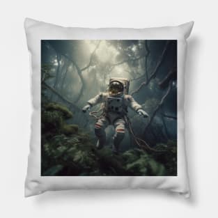 An Astronaut's View of the Rainforest Pillow