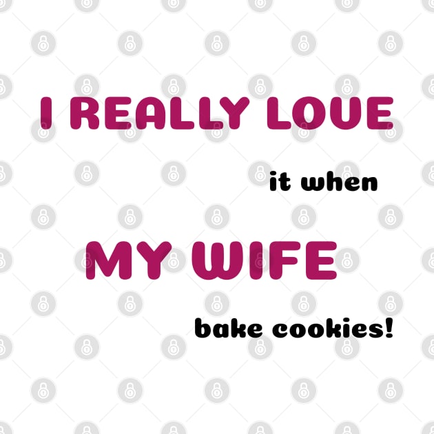 Funny Sayings She Bakes Cookies Graphic Humor Original Artwork Silly Gift Ideas by Headslap Notions