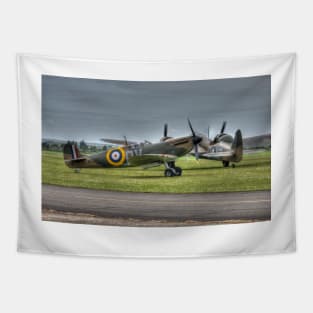 Bristol Blenheim and MK1 Spitfire Tapestry