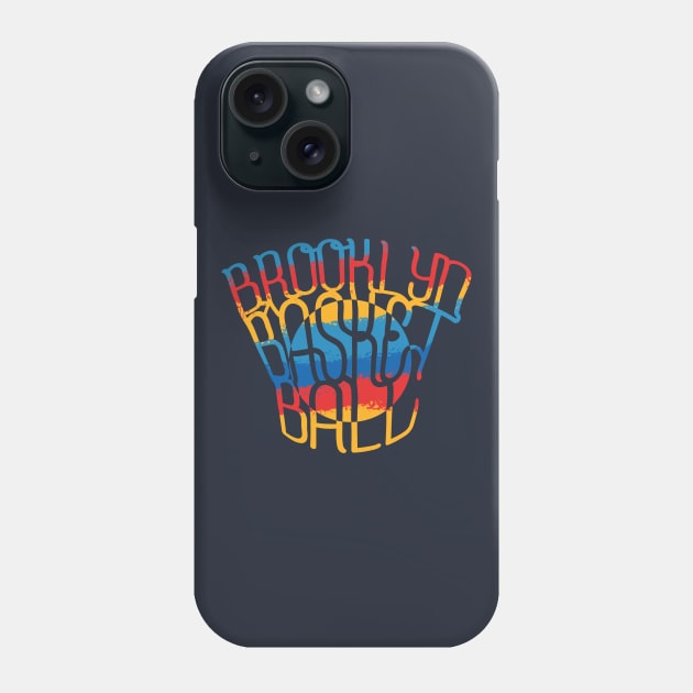 Brooklyn Nets Basquiat Vintage Logo Phone Case by overhooped