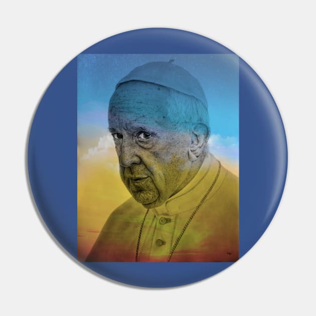 Pope Francis Pin by tepy 