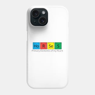 Horse Primary Elements! Phone Case