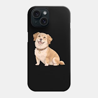 Cheerful Golden Gaze Phone Case