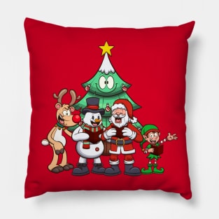 Christmas Characters Singing Pillow