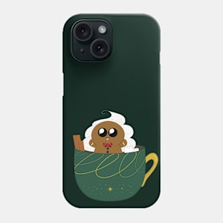 Gingerbread Man Hot Chocolate Phone Case