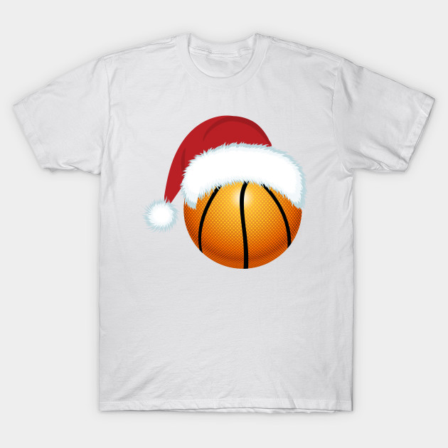 Santa Basketball Christmas Basketball Christmas T Shirt Teepublic
