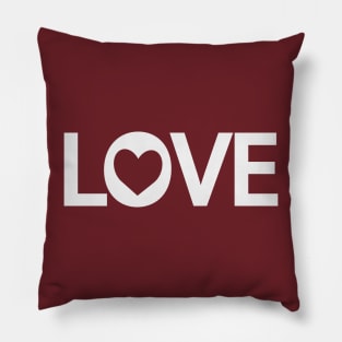 Love being in love text design Pillow