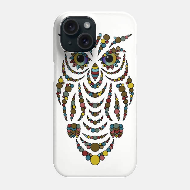 Jewel Owl Phone Case by StephenBibbArt