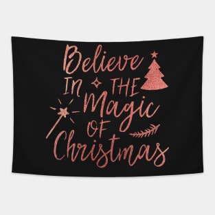 Believe in the Magic of Christmas Tapestry