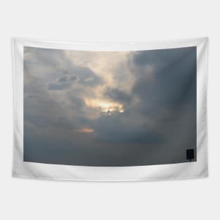 Fiery Clouds Tapestry