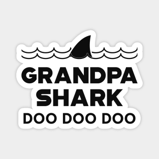 Grandpa Shark doo doo doo Magnet