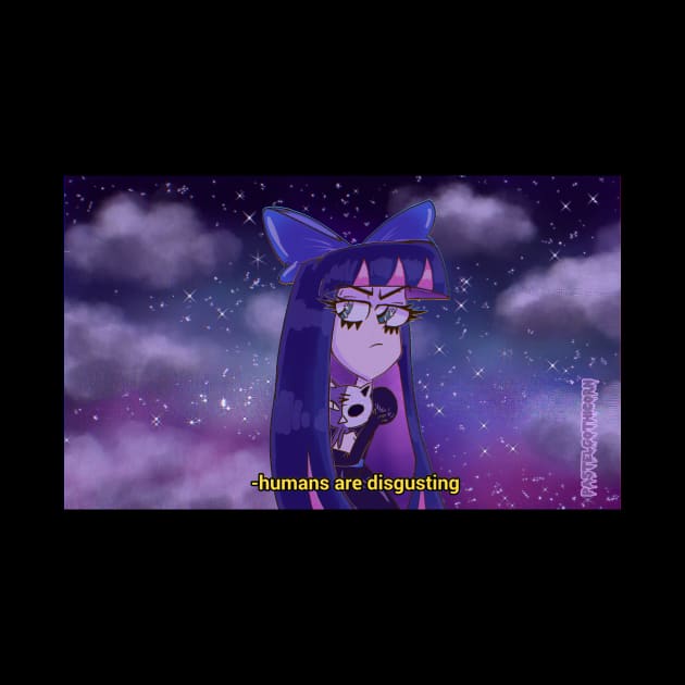 Stocking Anarchy 90s anime by Pastelgothicorn