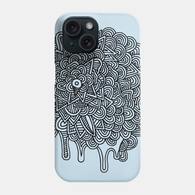 Psychedelic Moon Phone Case by PsychedelicDesignCompany